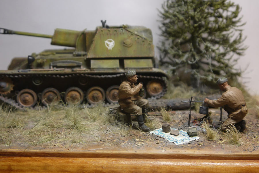 Dioramas and Vignettes: Soldiers at rest, photo #14