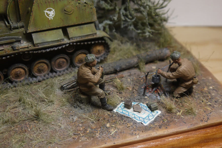 Dioramas and Vignettes: Soldiers at rest, photo #15