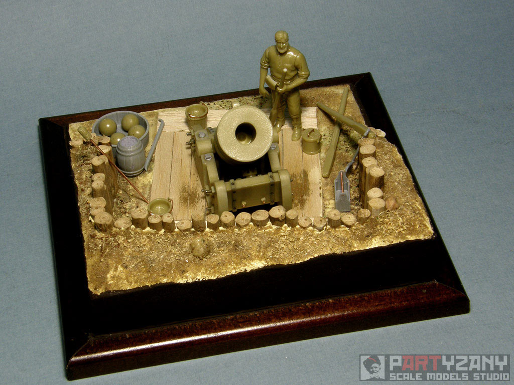 Dioramas and Vignettes: 10 Inch Seacoast Mortar (American Civil War, 1860), photo #14
