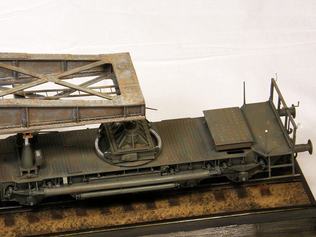 Dioramas and Vignettes: Karl-Gerät 041 on railway carrier, photo #8