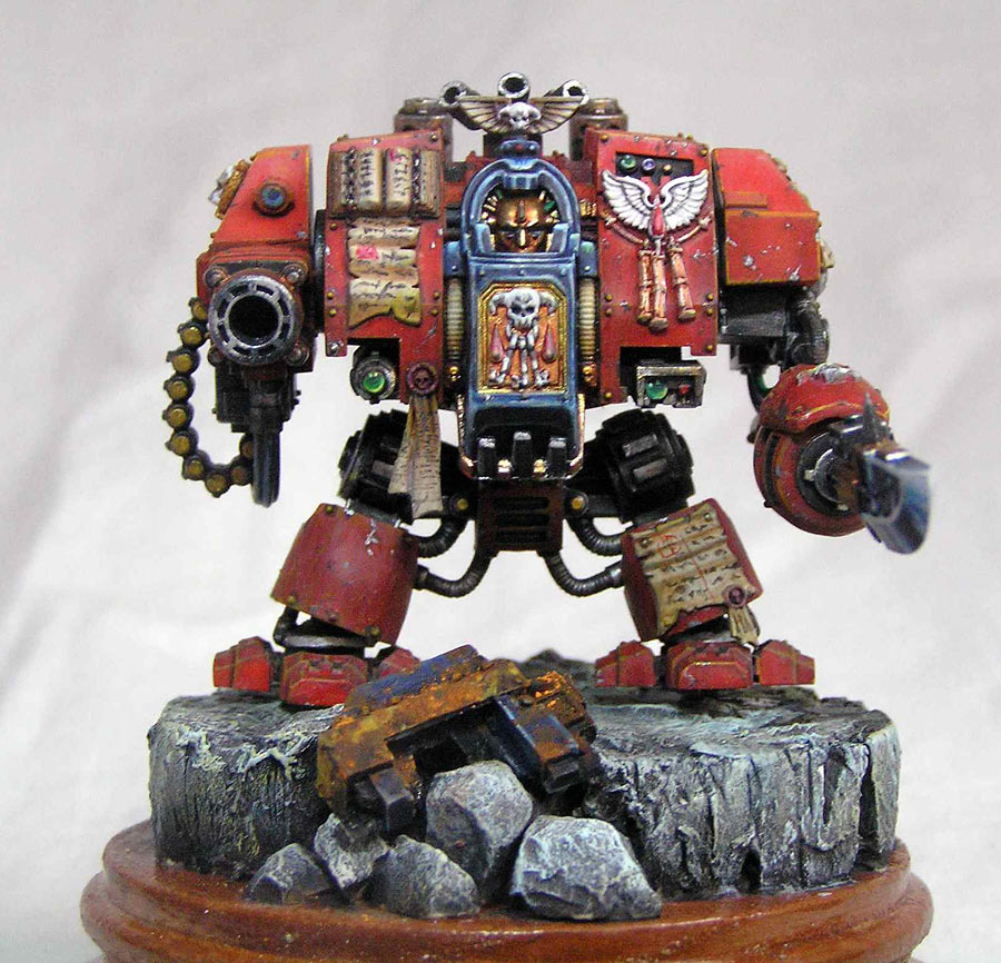 Miscellaneous: Blood Angels Dreadnought, photo #1