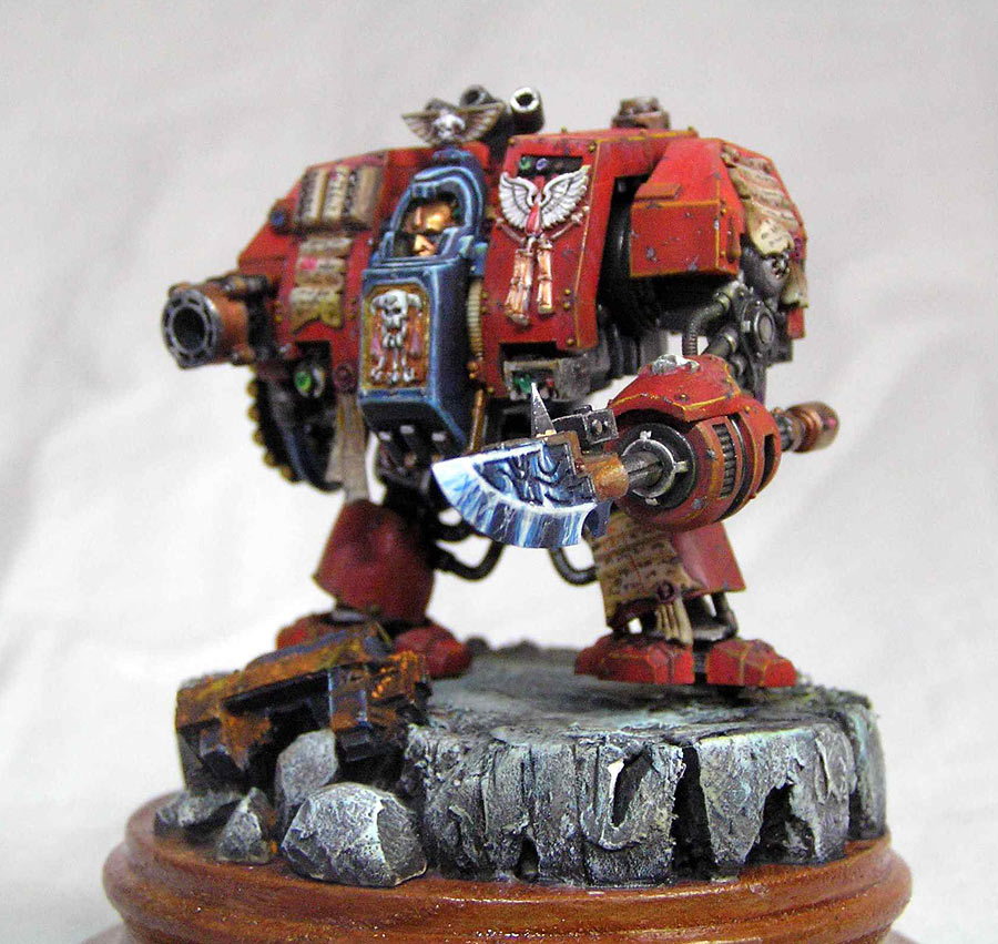 Miscellaneous: Blood Angels Dreadnought, photo #2