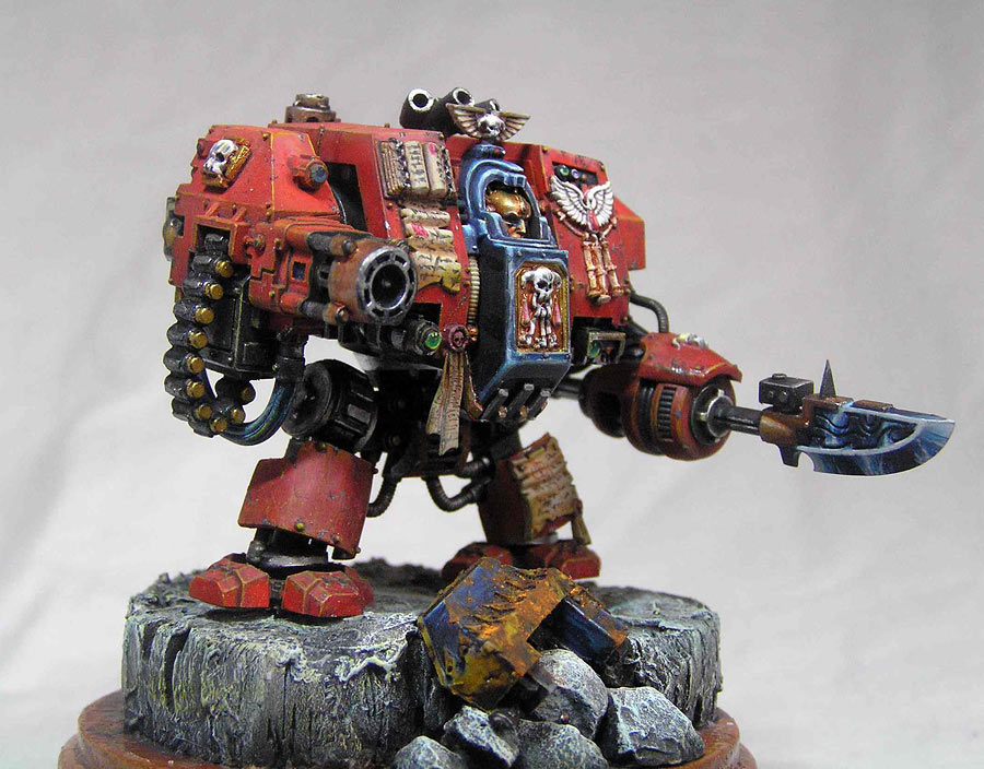Miscellaneous: Blood Angels Dreadnought, photo #8