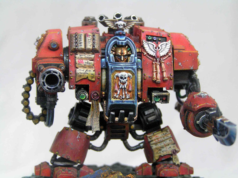 Miscellaneous: Blood Angels Dreadnought, photo #9