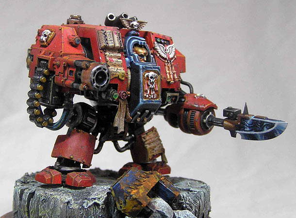Miscellaneous: Blood Angels Dreadnought