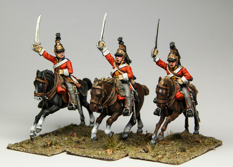 Фигурки: 1-й Гвардейский полк королевских драгун. Британия, 1815г., фото #2