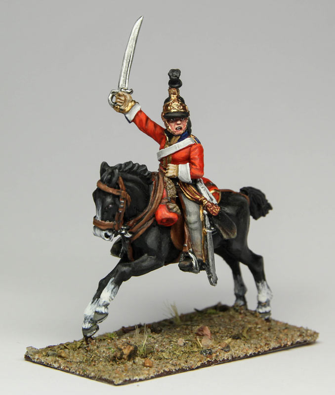 Фигурки: 1-й Гвардейский полк королевских драгун. Британия, 1815г., фото #6