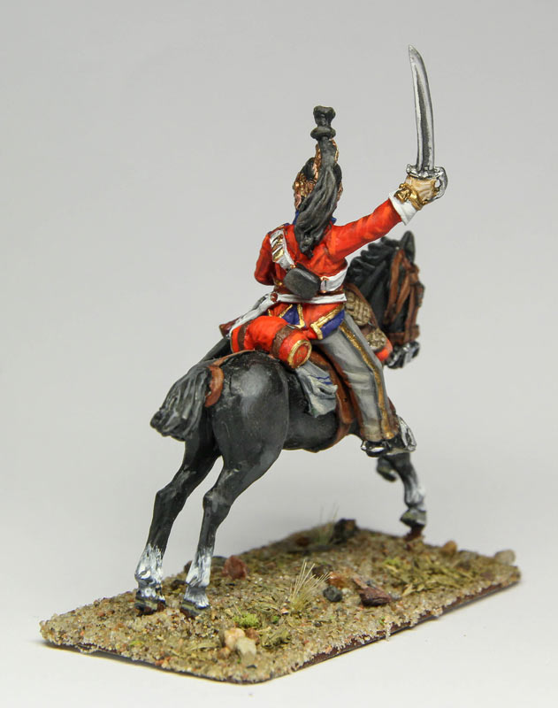 Фигурки: 1-й Гвардейский полк королевских драгун. Британия, 1815г., фото #8