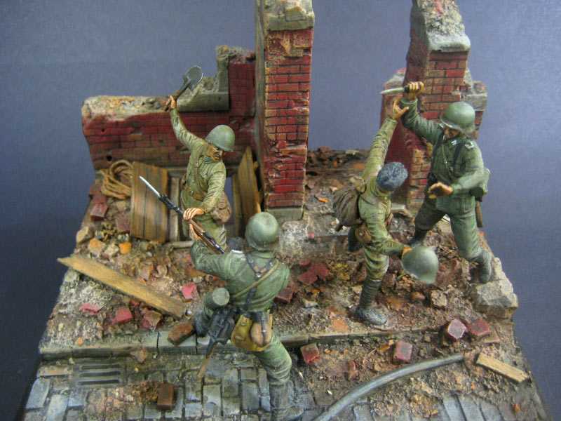 Dioramas and Vignettes: Hand to hand fight. Eastern front , photo #2