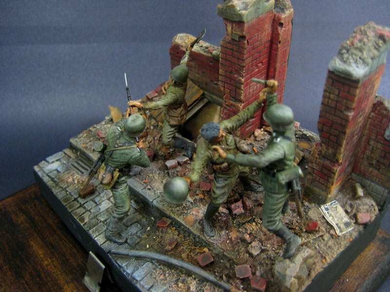 Dioramas and Vignettes: Hand to hand fight. Eastern front , photo #3