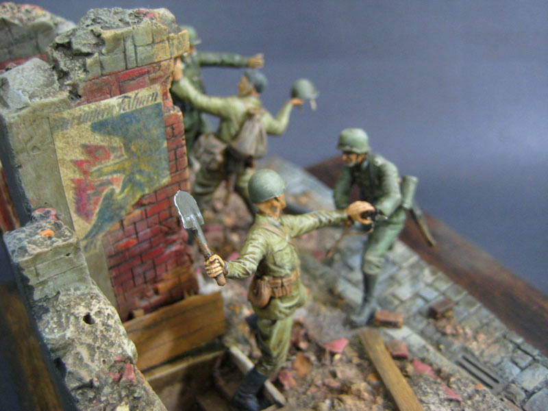 Dioramas and Vignettes: Hand to hand fight. Eastern front , photo #4