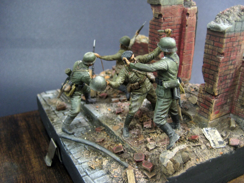 Dioramas and Vignettes: Hand to hand fight. Eastern front , photo #6