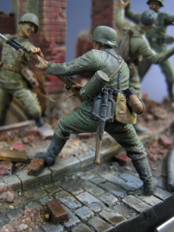 Dioramas and Vignettes: Hand to hand fight. Eastern front , photo #9