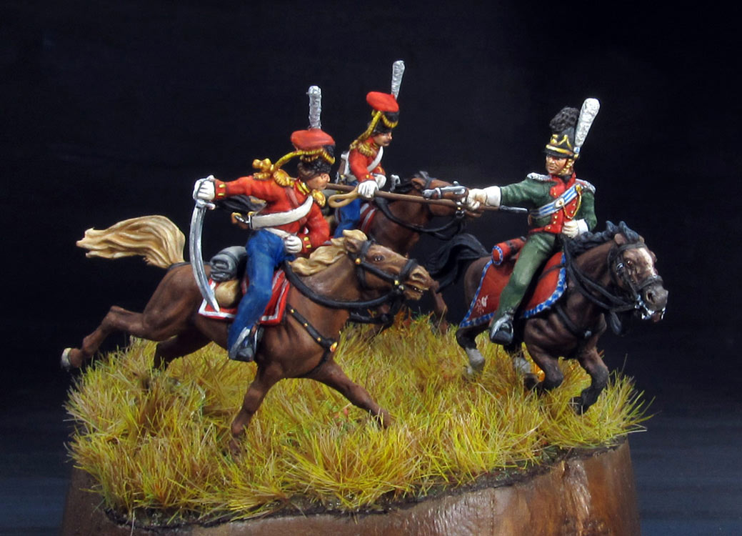 Dioramas and Vignettes: Charge of Leib Guard Cossacks, photo #1