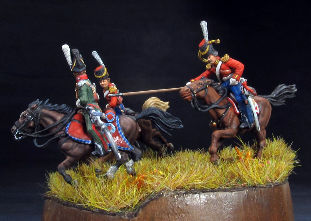 Dioramas and Vignettes: Charge of Leib Guard Cossacks, photo #5