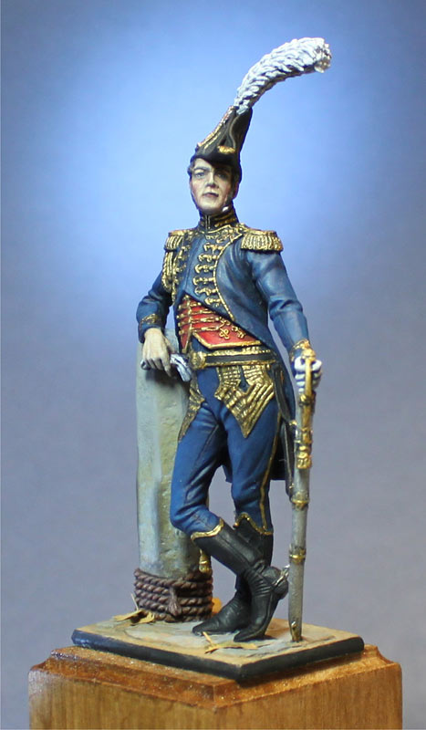 Figures: Naval battalion commander, Emperor's Guard. France, 1809-14, photo #2