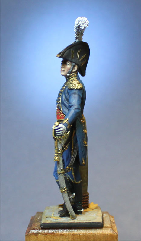 Figures: Naval battalion commander, Emperor's Guard. France, 1809-14, photo #3