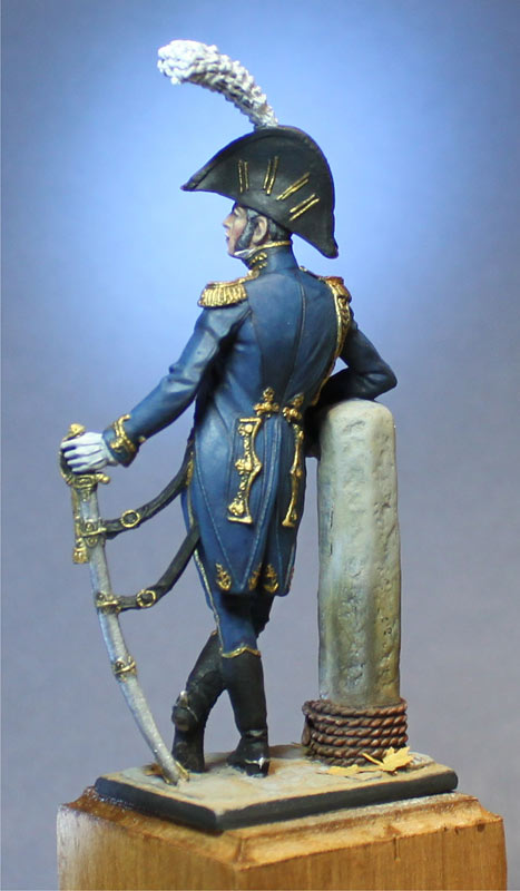 Figures: Naval battalion commander, Emperor's Guard. France, 1809-14, photo #4