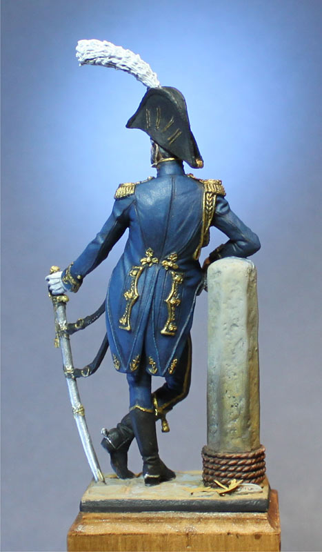 Фигурки: Командир батальона моряков Императорской Гвардии. Франция, 1809-14 гг. , фото #5