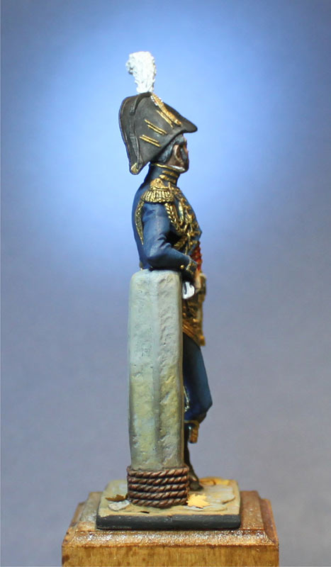 Figures: Naval battalion commander, Emperor's Guard. France, 1809-14, photo #7