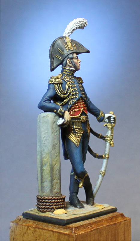 Фигурки: Командир батальона моряков Императорской Гвардии. Франция, 1809-14 гг. , фото #8