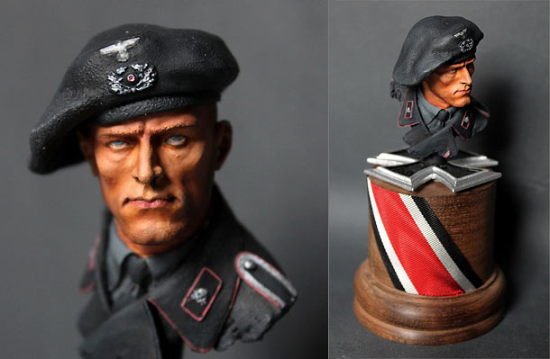 Figures: German tank crewman