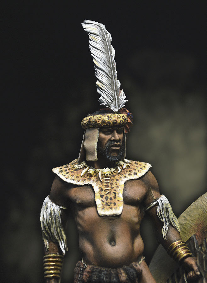 Figures: Zulu warrior, 1879, photo #2