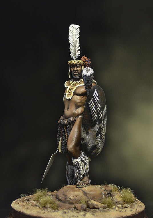 Figures: Zulu warrior, 1879, photo #5