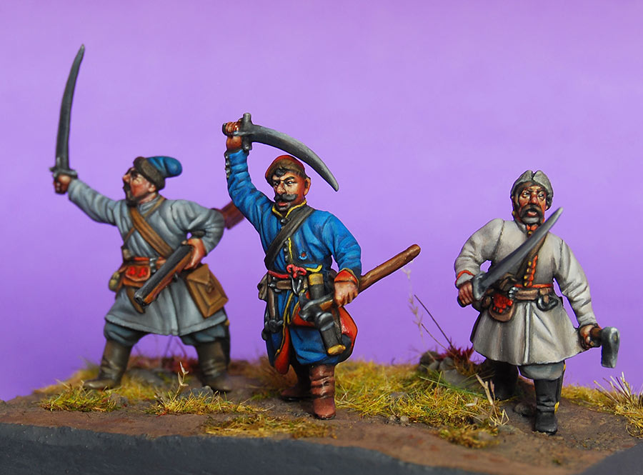 Figures: Ukrainian Cossacks, 17th cent., photo #2