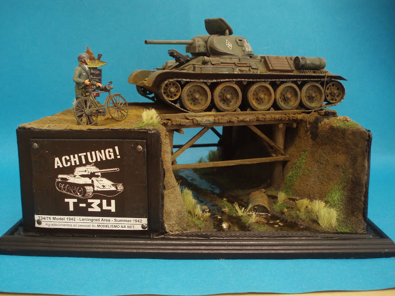 Dioramas and Vignettes: Achtung T-34, photo #2