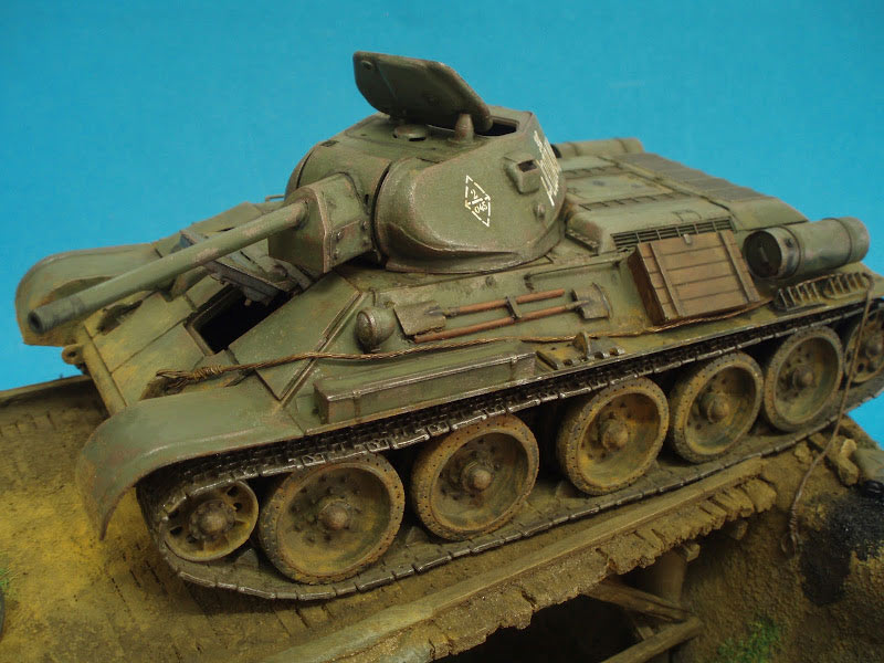 Dioramas and Vignettes: Achtung T-34, photo #5