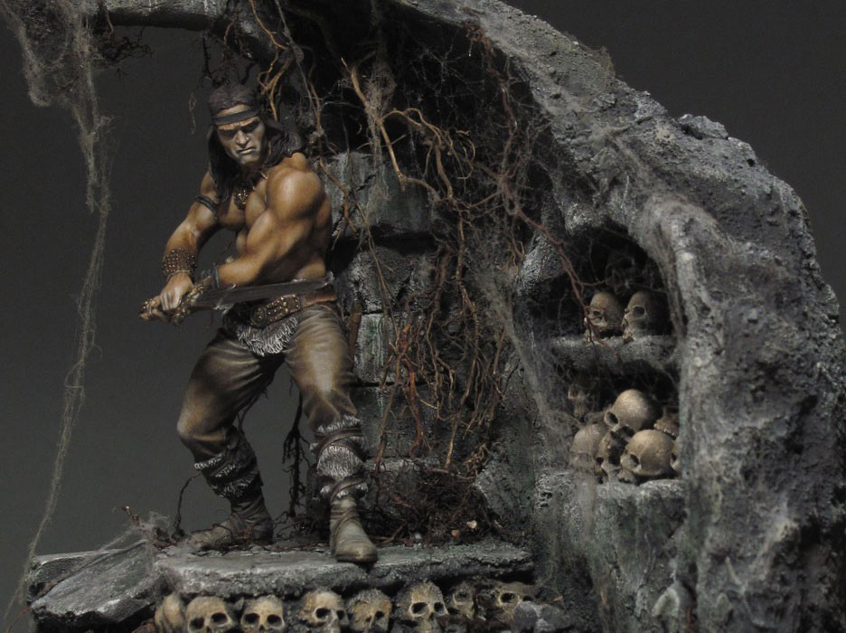 Dioramas and Vignettes: Dungeon of skulls, photo #1