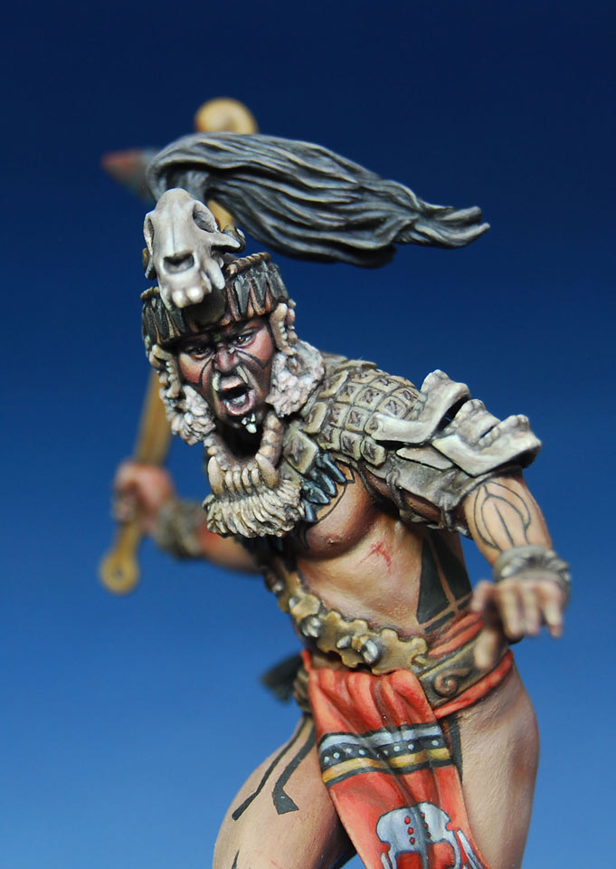 Figures: Mayan warlord, photo #8