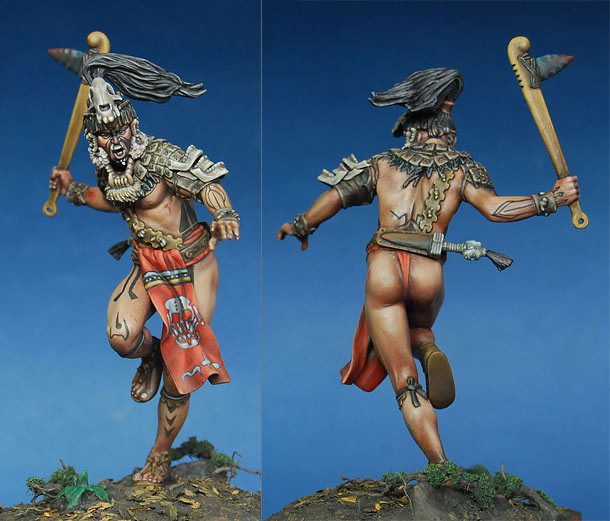 Figures: Mayan warlord