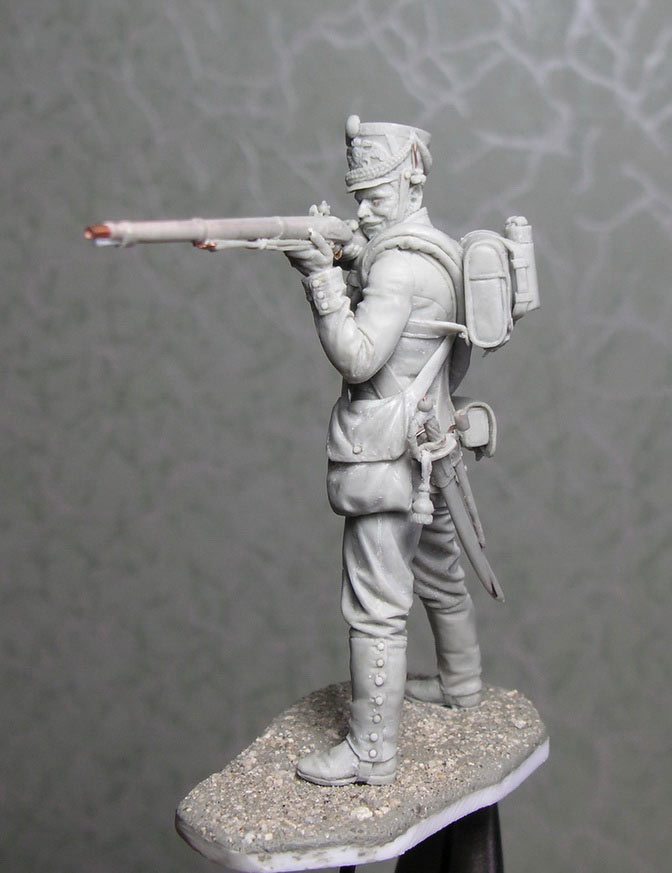 Скульптура: Унтер-офицер Лейб-Гвардии Егерского полка, 1812г., фото #10