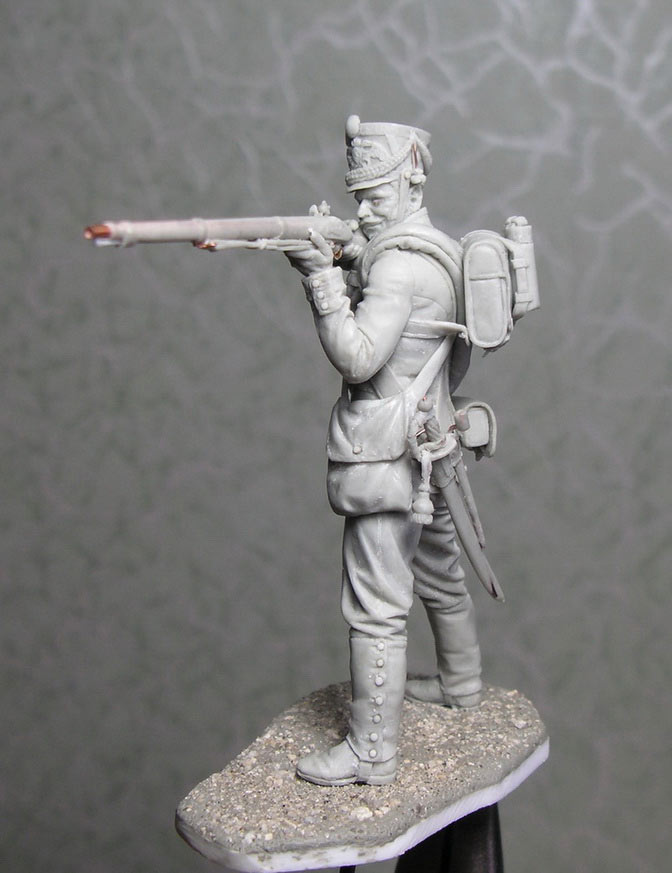 Sculpture: NCO, Leib Guard Chasseurs regt., 1812, photo #10