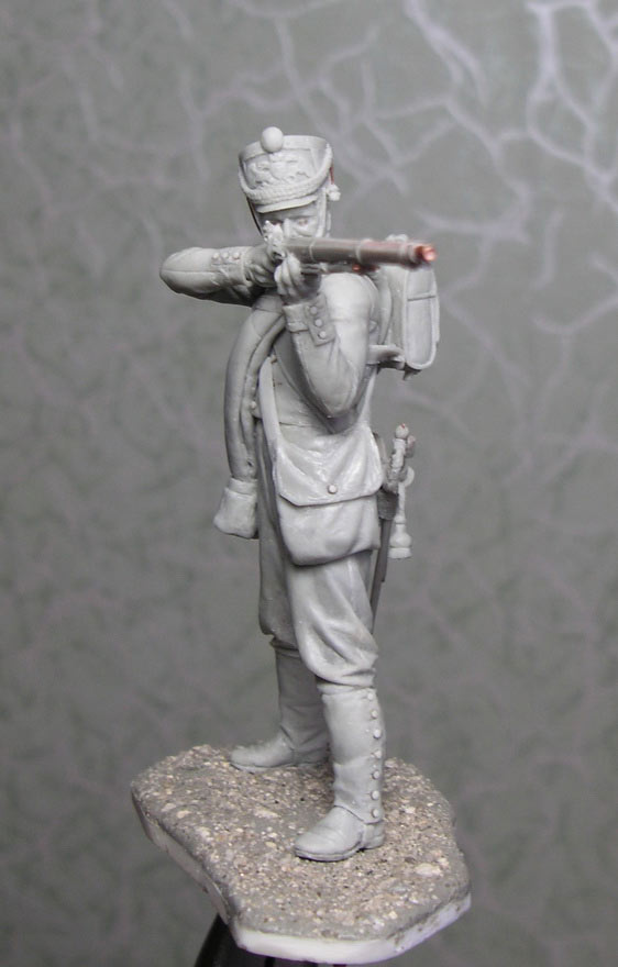 Скульптура: Унтер-офицер Лейб-Гвардии Егерского полка, 1812г., фото #11