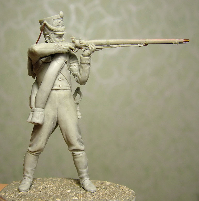 Скульптура: Унтер-офицер Лейб-Гвардии Егерского полка, 1812г., фото #2