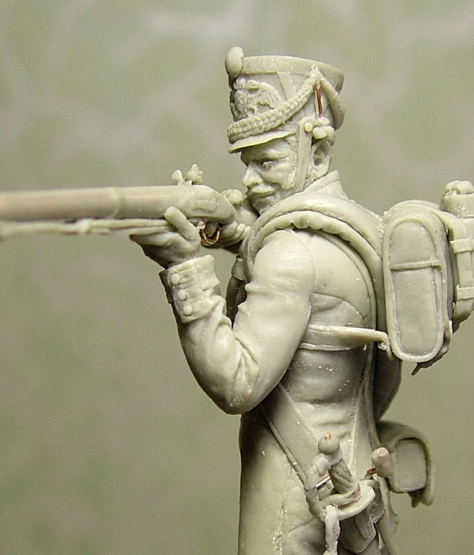 Скульптура: Унтер-офицер Лейб-Гвардии Егерского полка, 1812г., фото #3