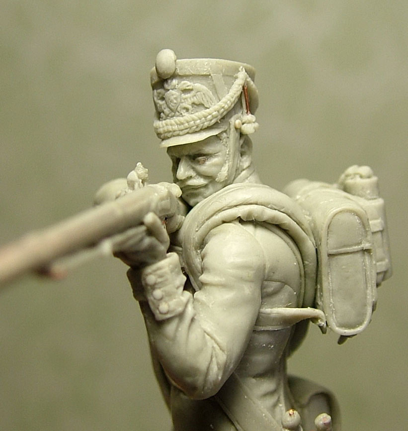 Скульптура: Унтер-офицер Лейб-Гвардии Егерского полка, 1812г., фото #4