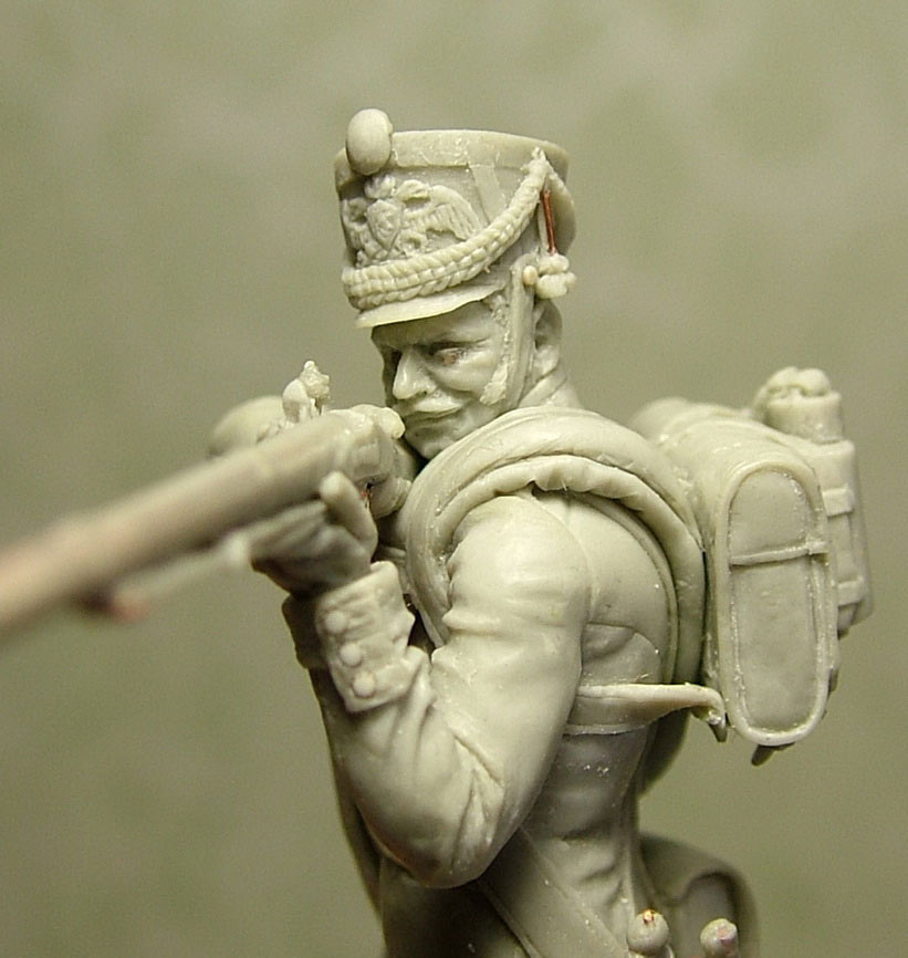 Sculpture: NCO, Leib Guard Chasseurs regt., 1812, photo #4