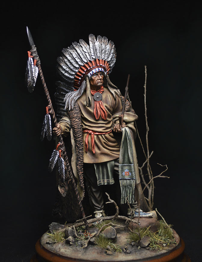 Figures: Washakie Chief, 1860, photo #1