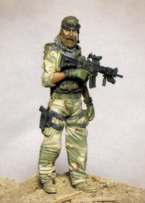 Figures: U.S. Special Forces operator, Afghanistan, photo #1
