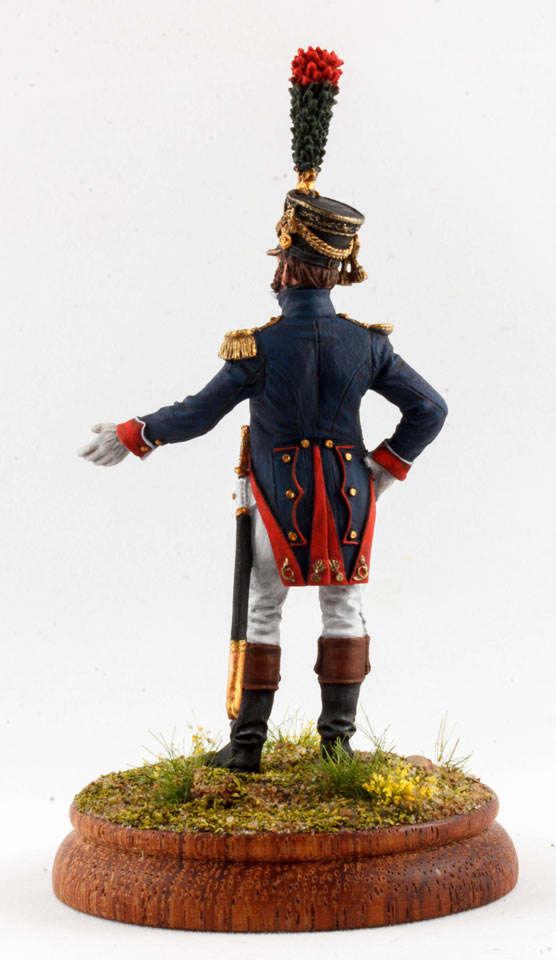 Figures: Officer, fusilier-chasseurs of Emperor's Guard, 1812-14, photo #6