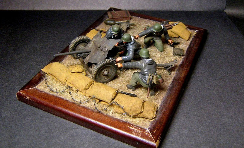 Dioramas and Vignettes: PaK.36 with crew, photo #3