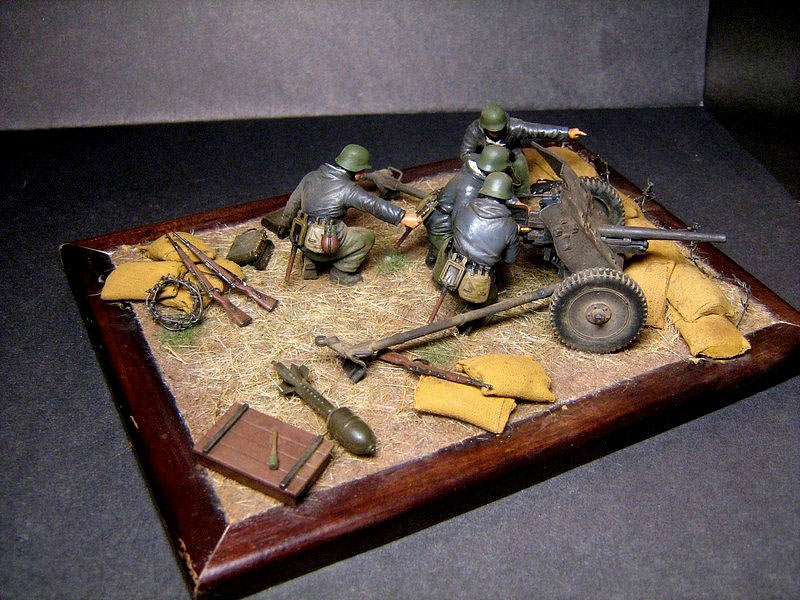 Dioramas and Vignettes: PaK.36 with crew, photo #4
