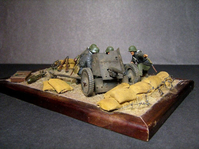 Dioramas and Vignettes: PaK.36 with crew, photo #5