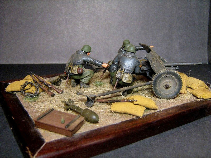 Dioramas and Vignettes: PaK.36 with crew, photo #6