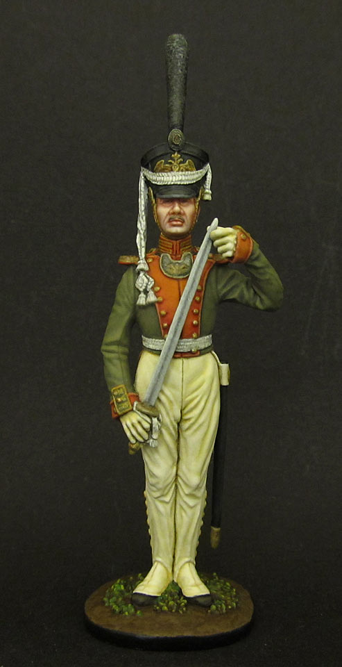 Figures: Subaltern officer, Litovsky regt. of Leib-Guards, photo #1