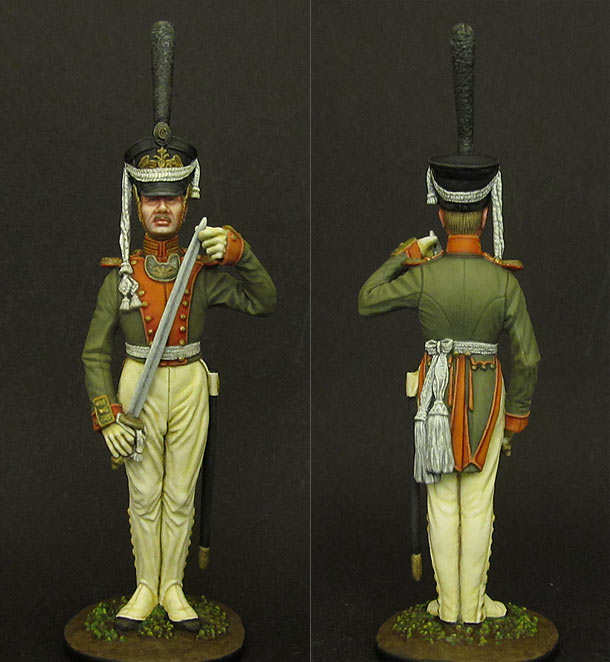 Figures: Subaltern officer, Litovsky regt. of Leib-Guards